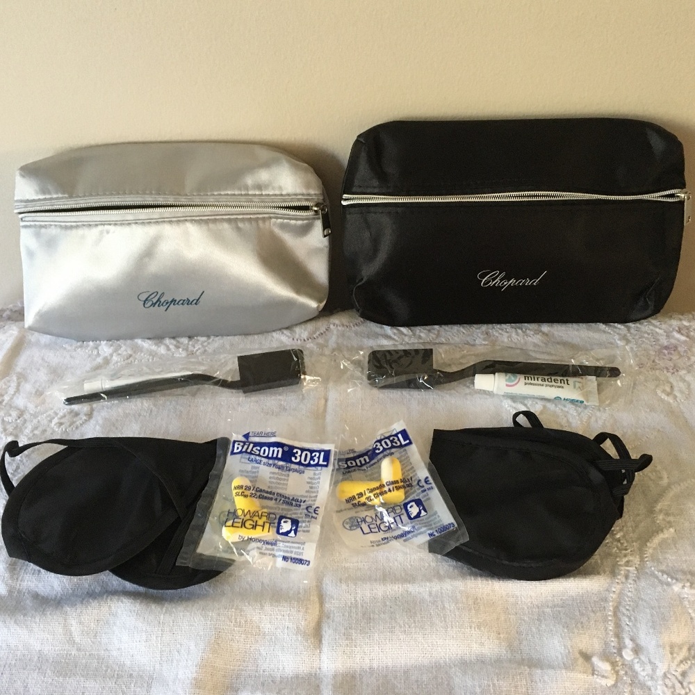 New Amenity Kits 💼 by Chopard for Turkish Airlines Business Class ✈️